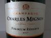 CHAMPAGNE CHARLES MIGNON Brut Premium 75 cl à EPERNAY