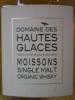HAUTES GLACES MOISSONS single Malt 44.80°C 70 cl A.BIOLOGIQUE