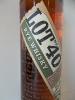LOT N°40 RYE WHISKY CANADA 43°C 70 CL