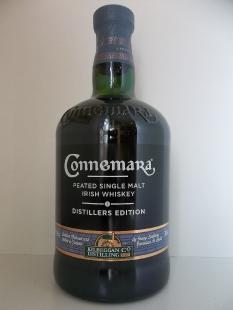Whiskey Irlandais CONNEMARA PEATED 43°C IRISH SINGLE MALT