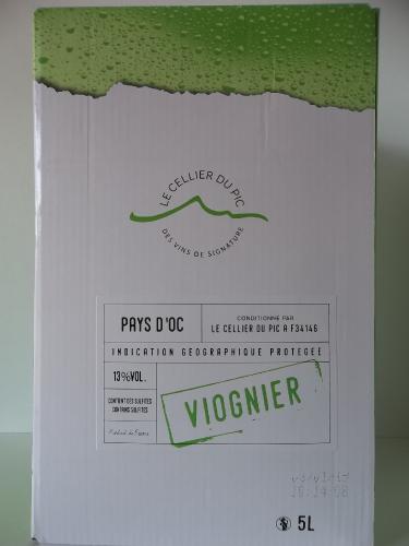 Bib Viognier Vin de Pays d'Oc Le Cellier du Pic