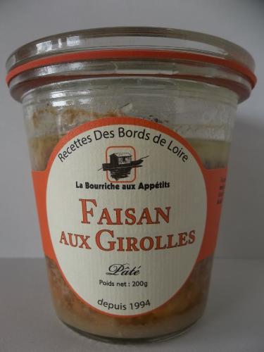 Pâté de Faisan aux Girolles 200Gr La Bourriche aux Appétits