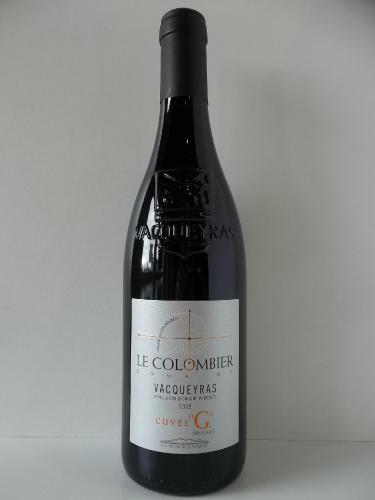 VACQUEYRAS Cuvée G Rouge 2019 Le Colombier A.BIO J.L MOURRE