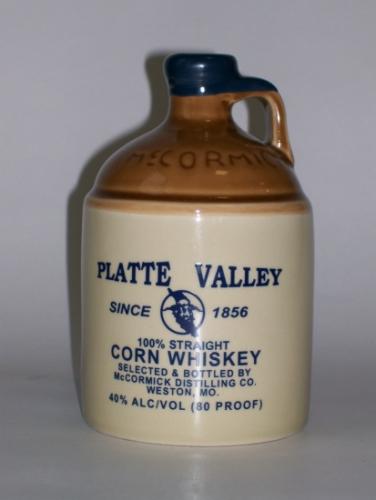 Platte Valley Corn Whiskey U.S.A.MCCORMICK Distillerry