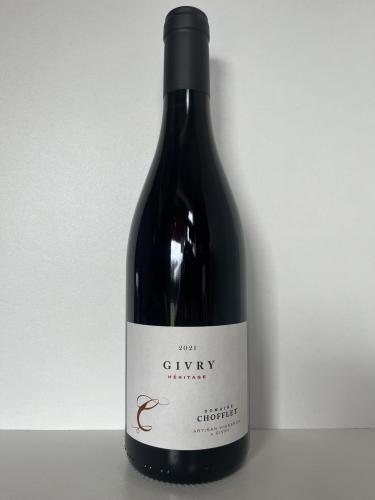 GIVRY Rouge Héritage Domaine CHOFFLET 2021