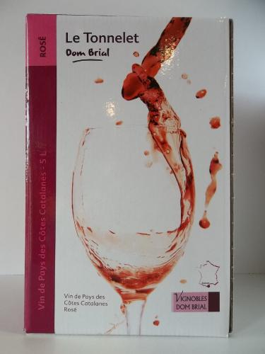 Bib 5 L Côtes Catalanes Rosé Vignobles Dom Brial
